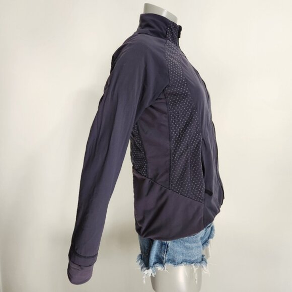 Lululemon Black Fitted Athletic Jacket Size M - Picture 4 of 14